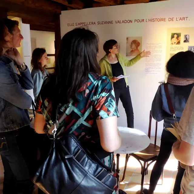 BESSINES Espace Valadon Visite