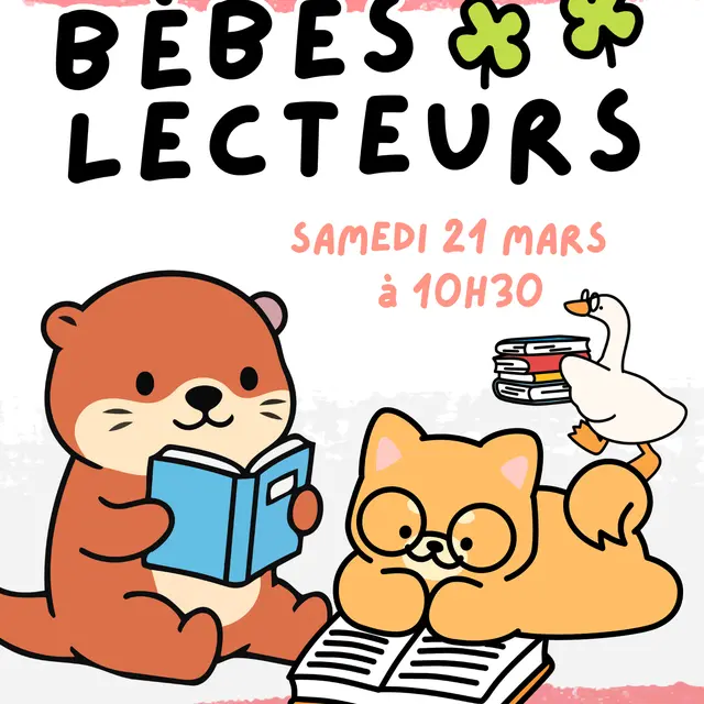 Bébés lecteurs mars 2026