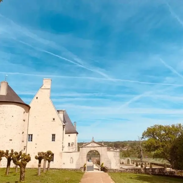 Château du Chambon - Allée d'arrivé