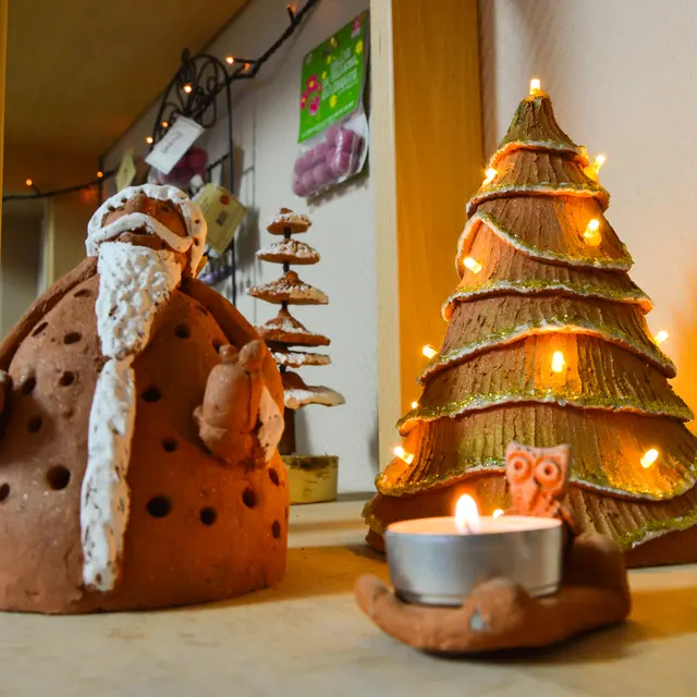 Boutique de noël 2015 - Atelier Musée de la Terre - Puycheny