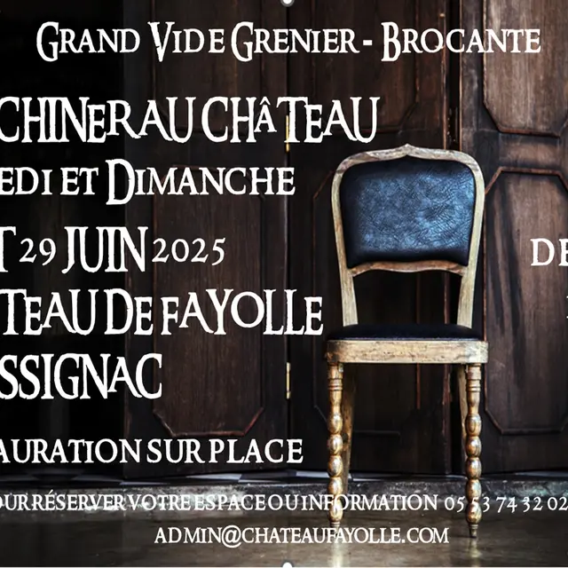 Brocante Flyer 2025 Printable A6