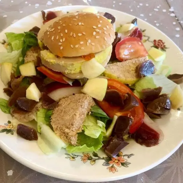 Burger au foie gras - Table paysanne Comet-Tournier