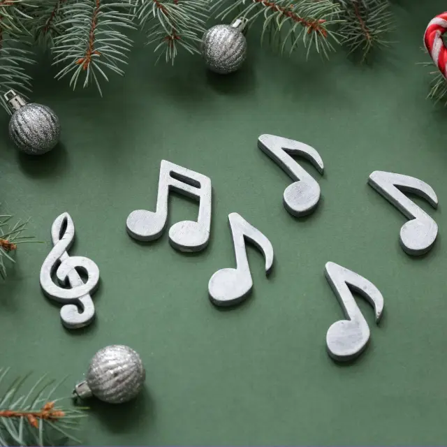 CANVA musique noel