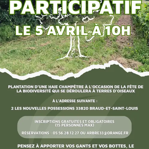 CHANTIER PARTICIPATIF SEMAINE DE LA BIODIVERSITÉ - 800X600