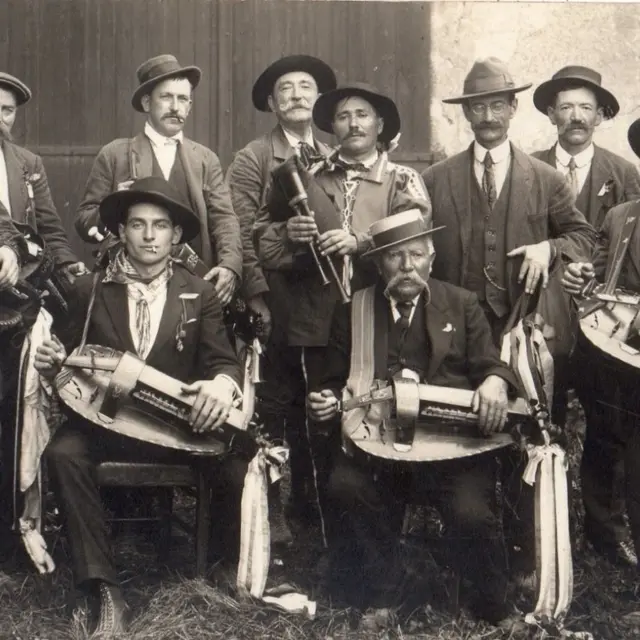Carte postale ancienne - 1925 à Château-Chinon - Collection privée - DELCAMPE