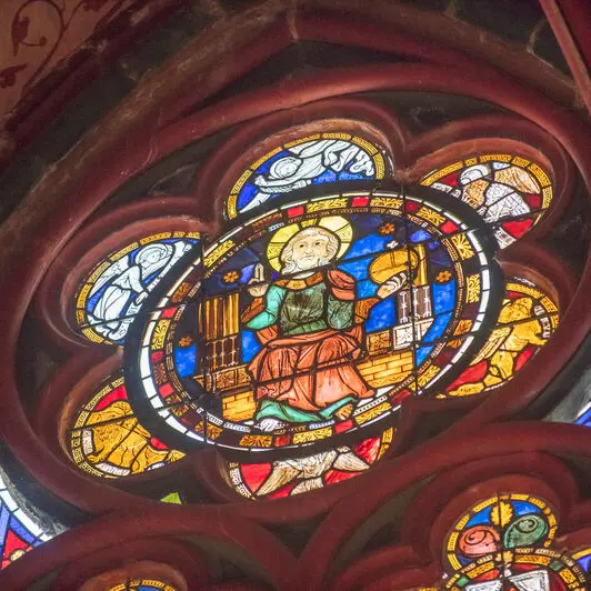 Cathédrale Vitrail © VDL