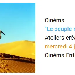 Ciné ateliers 4 JUIN