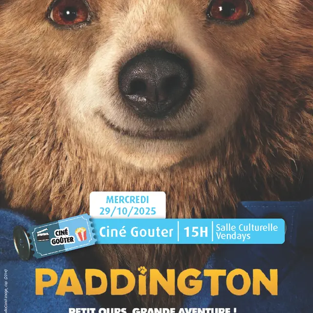 Ciné gouter Paddington