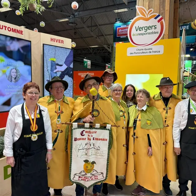 Confrérie pomme du Limousin © AOP Pomme du Limousin