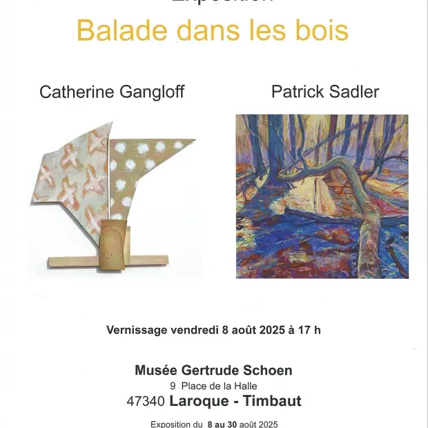 Du-8-au-03-08-2025-Expo Balade dans les bois_Laroque