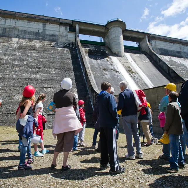 Visite du Barrage