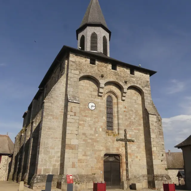 Eglise Saint-Germain-les-Belles (crédits Théa)
