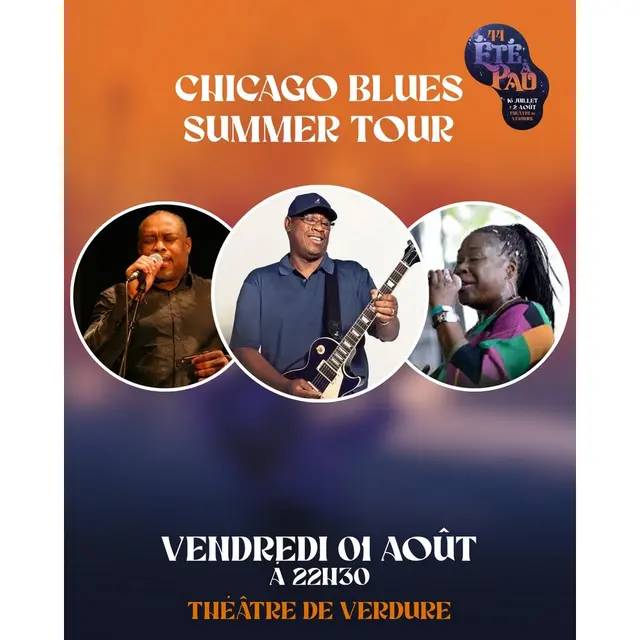Eté à Pau - Chicago Blues Summer Tour