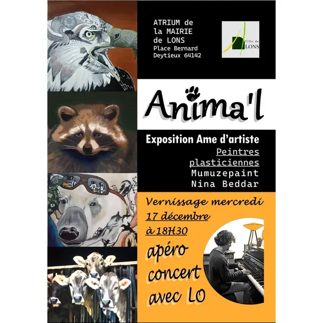 Exposition Animal Mumuzepaint et Nina Beddar