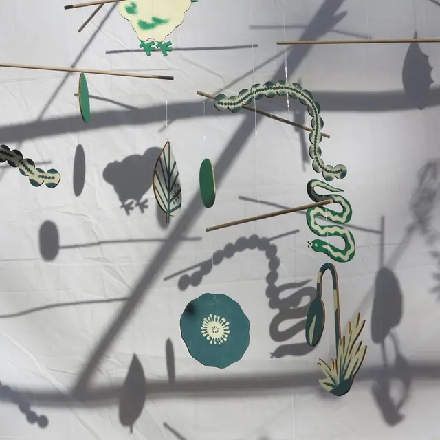 Exposition au Bel Ordinaire - Imagier flottant