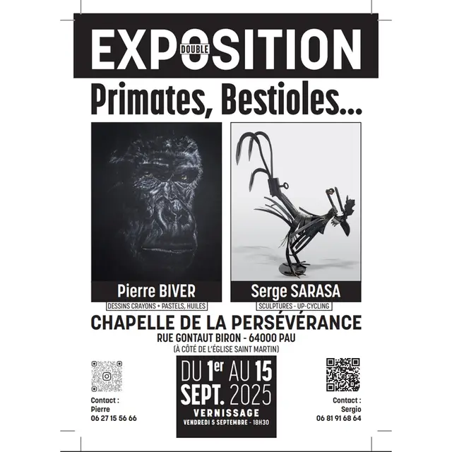 Exposition primates et bestioles