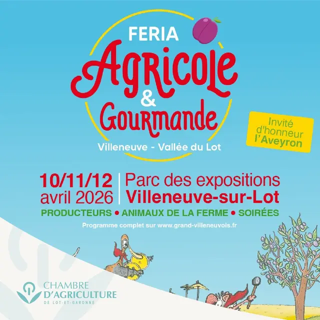 Feria agricole et gourmande-Villeneuve-sur-Lot