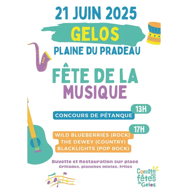 Fête de la musique Gélos