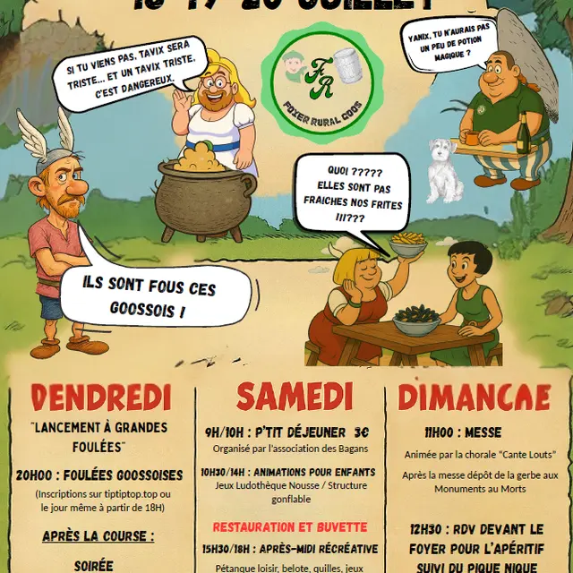 Fêtes de Goos 18-20 JUILLET