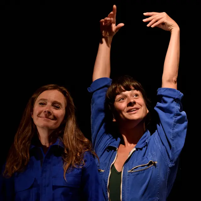 Photo Geb & Nout, enfants de la lune