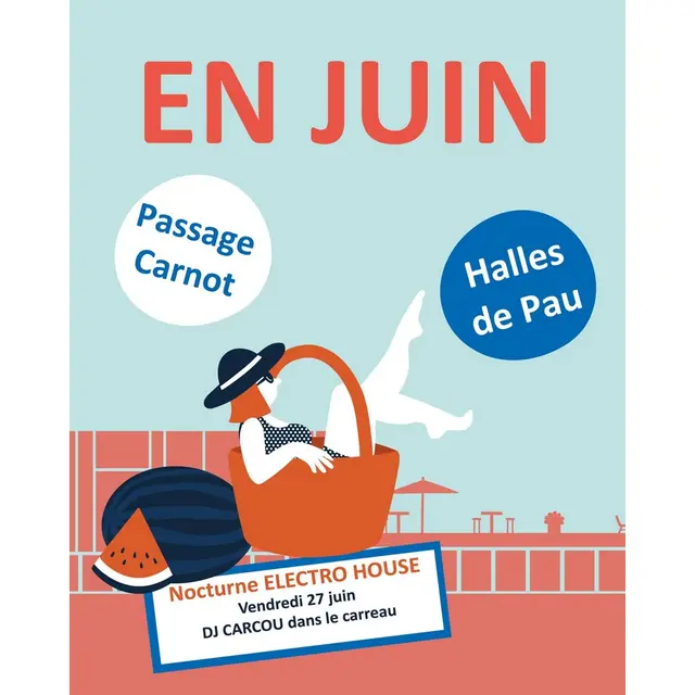 Halles en Juin