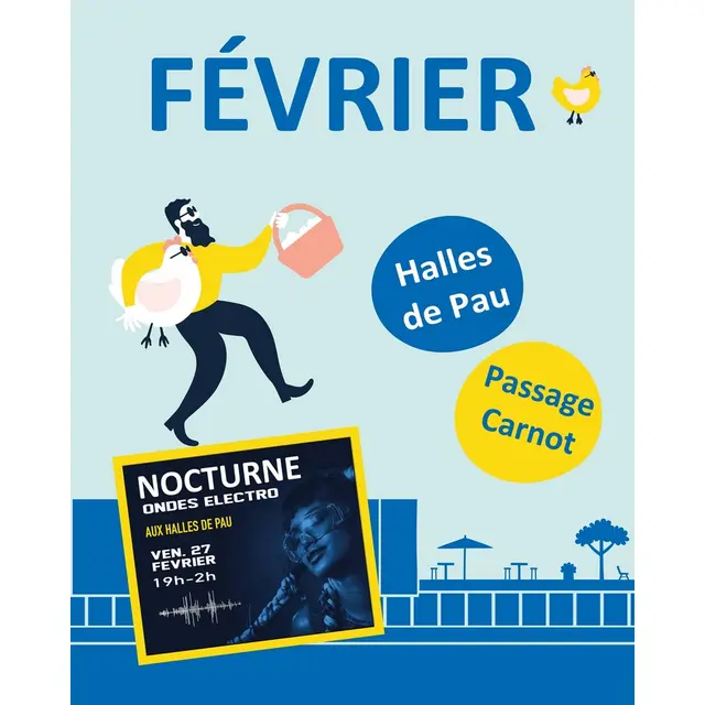 Halles en février