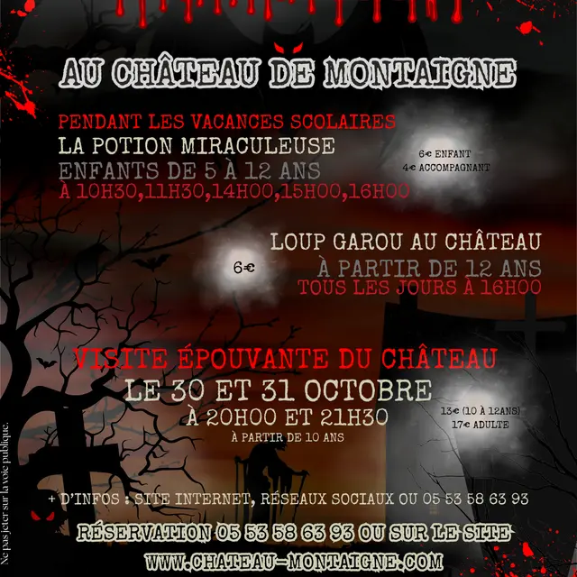 Halloween Flyer général - Halloween 2025