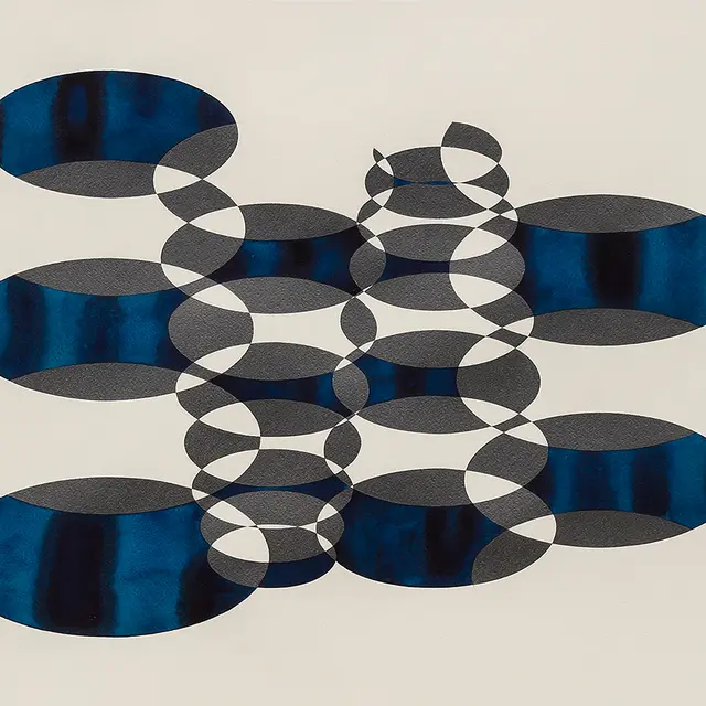 Jane Harris, Study for Moment of alignment, 2014.