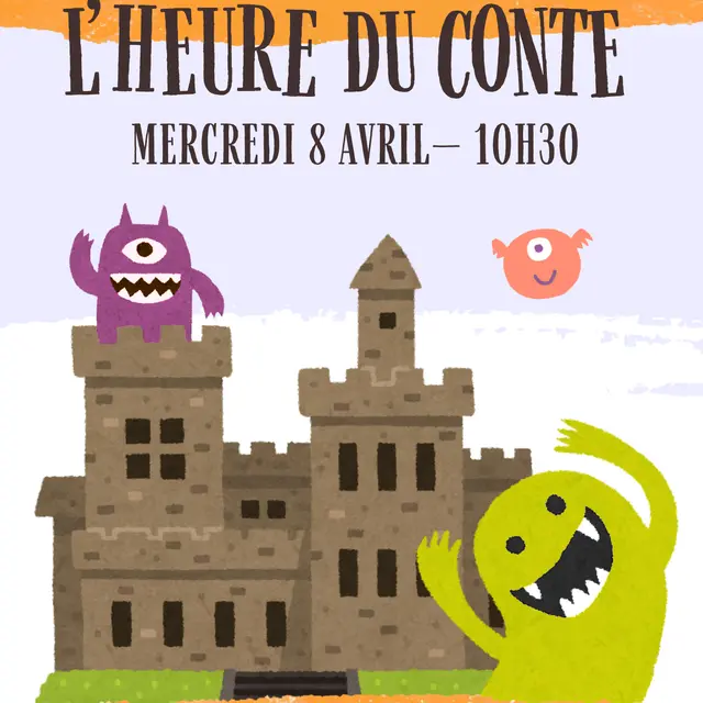Heure du conte avril 2026