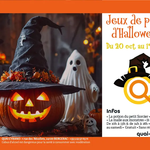 Jeux de piste d'Halloween