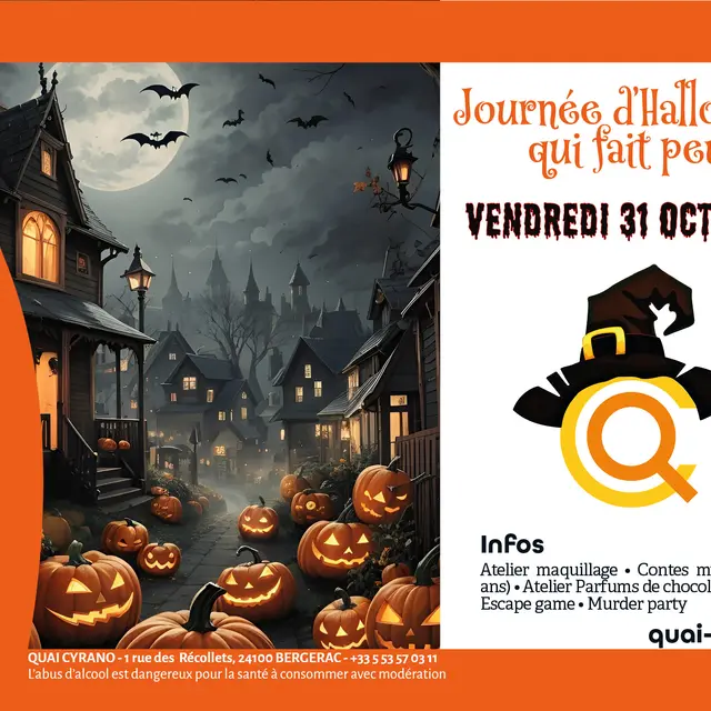 Journée d’Halloween qui fait peur