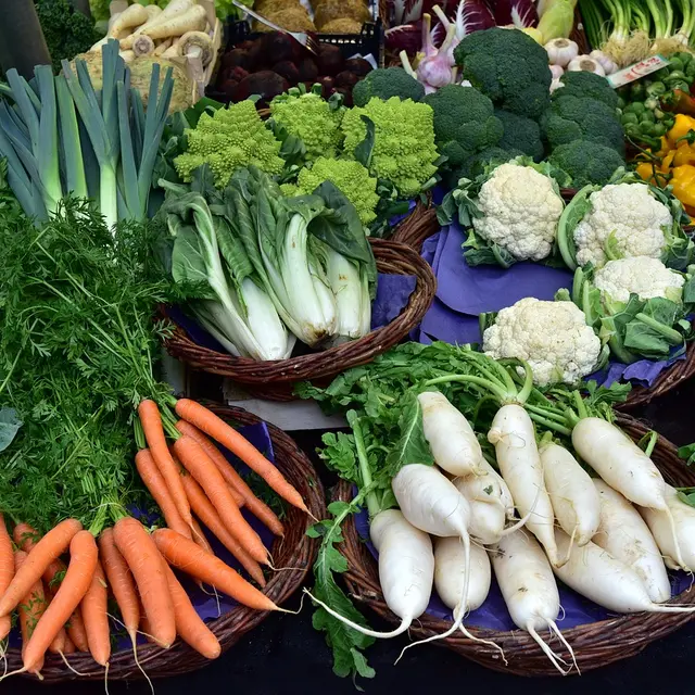Légumes marchés