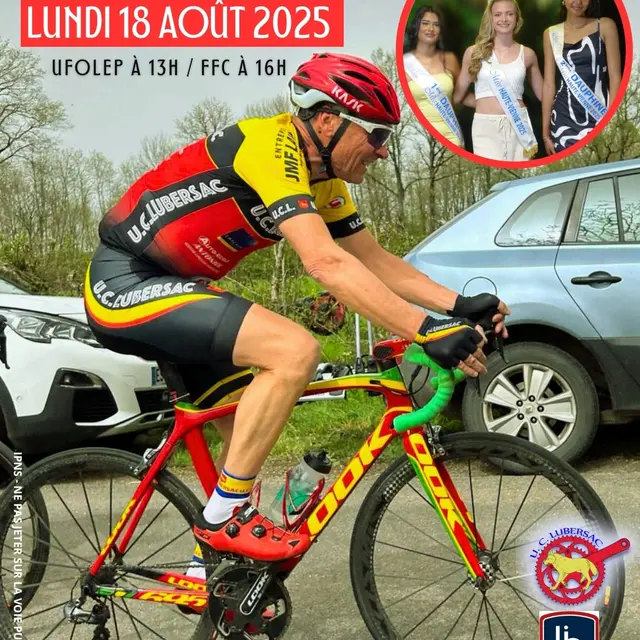 Lubersac - course cycliste 18 08 2025