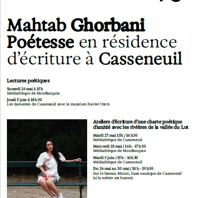 Mahtab Ghorbani atelier écriture_Casseneuil