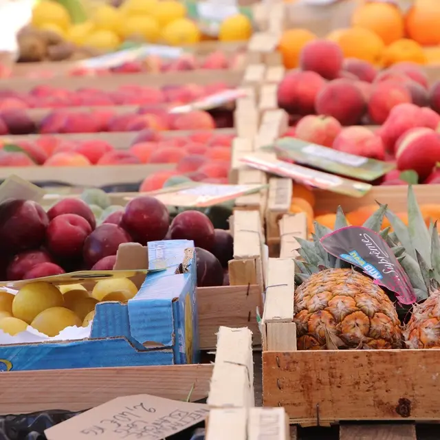 Marché Mugron - fruits