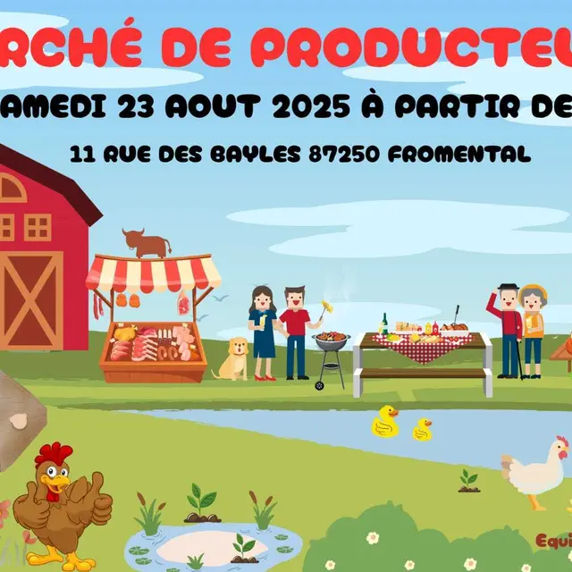 Marché de producteurs Ferme Desaint 23 08 25
