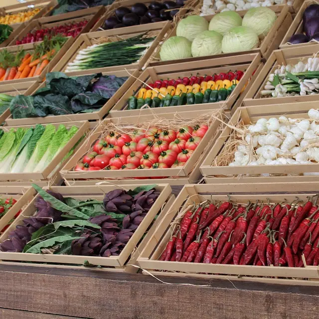 Marché du dimanche à Bessines
