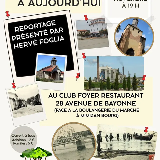 Flyer Annonce Evènement Atelier Cuisine Végétale Bio Restaurant Photos Moderne Rond Vert  - Mimizan en photos 2025 11 07