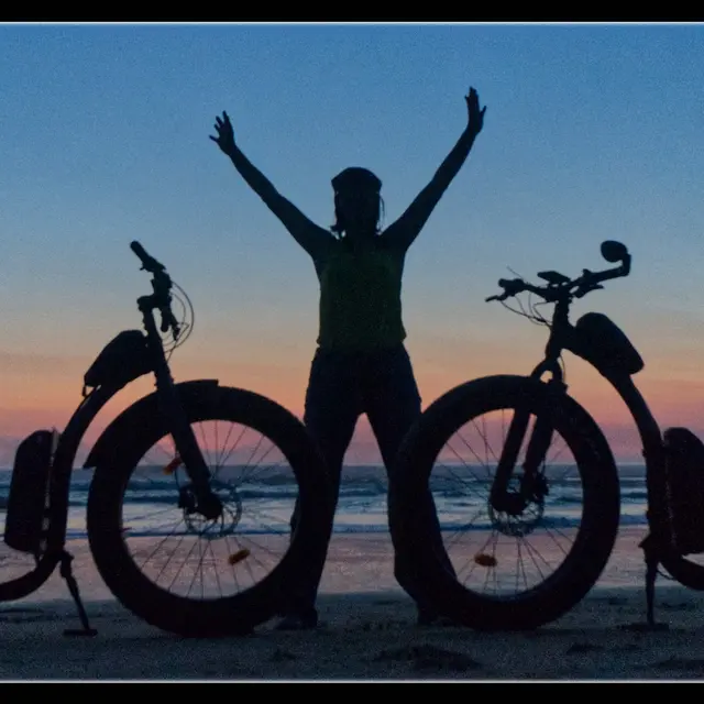 balade coucher du soleil