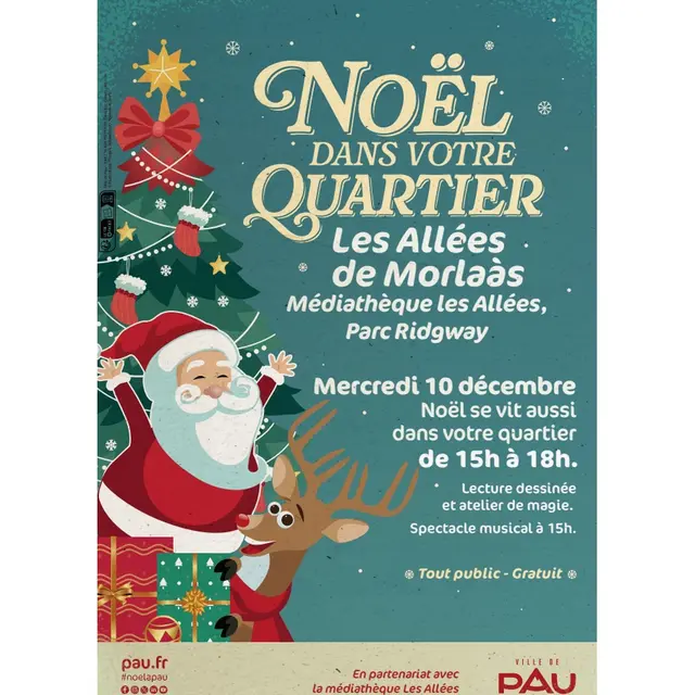 Noël dans votre quartier LES ALLEES - Agenda