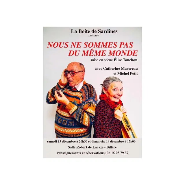 Nous ne sommes pas du meme monde