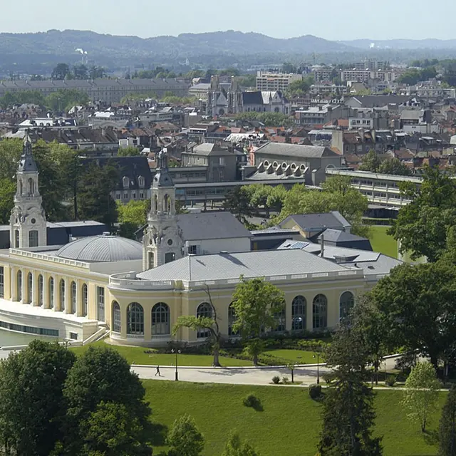 Palais Beaumont - Pau - Vue aérienne