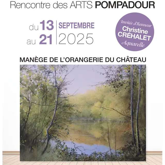 Pompadour - rencontre des art 13 au 21 09