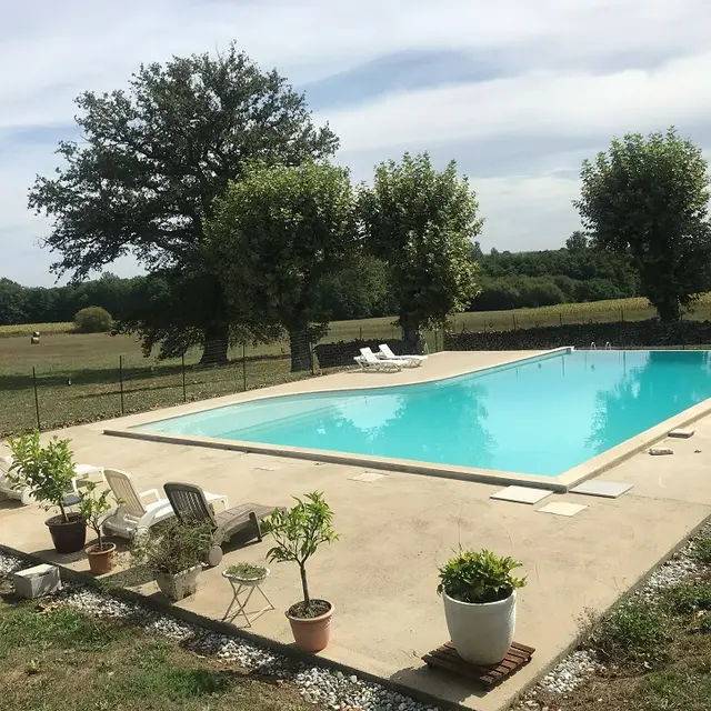 Pussacq Rau - piscine partagée