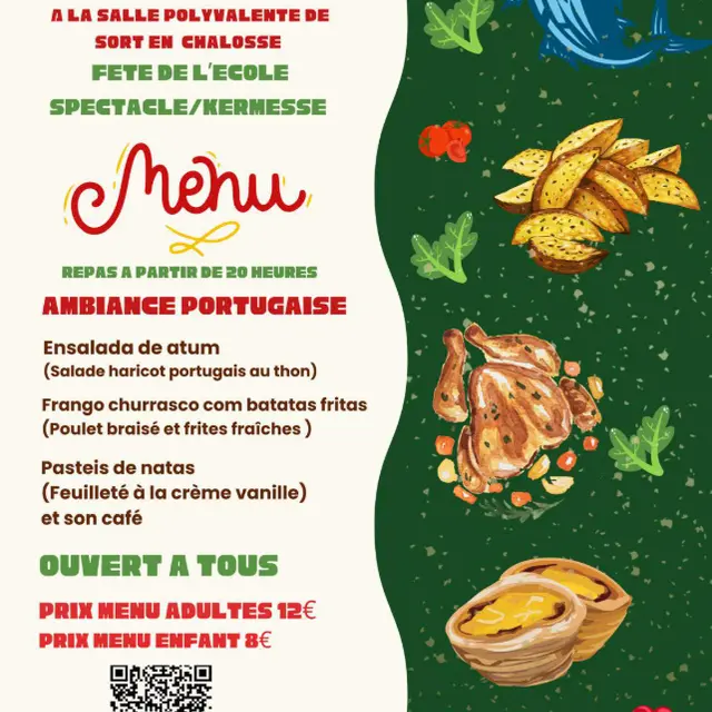 Repas APE Sort 28 JUIN