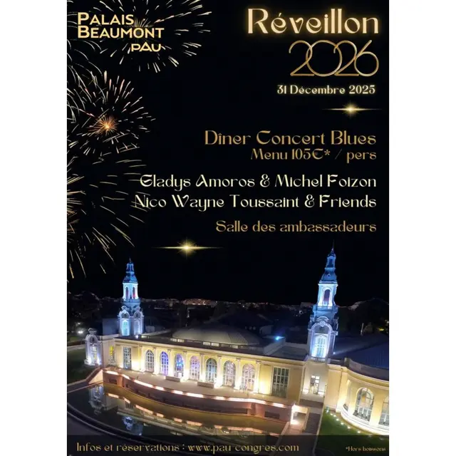 Réveillon Diner Concert Blues