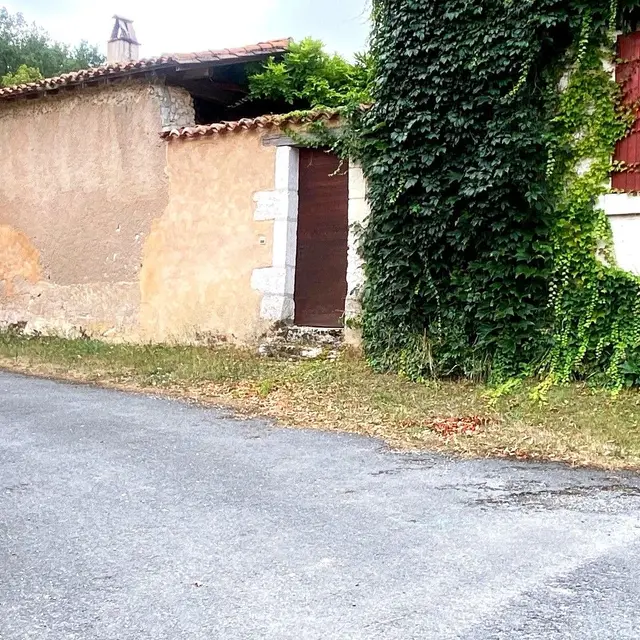 SAINT-PAUL-DE-SERRE-Boucle des Mangours-Chemin-Poteau 2