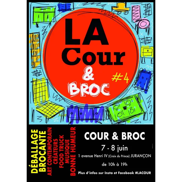 Affiche A3 La Cour