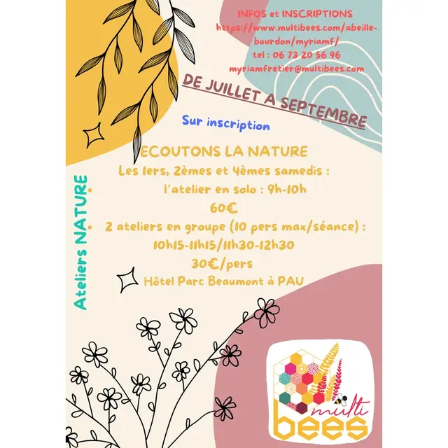 Ateliers Multi Bees Hôtel Parc Beaumont