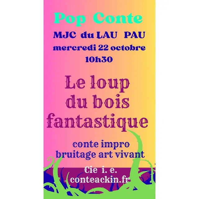 le loup du bois fantastique
